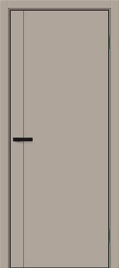 Межкомнатная дверь ПЭТ Браво-0.10.А Clay Silk