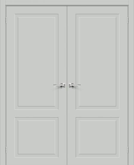 Двойная межкомнатная крашеная дверь Граффити-12 Grace