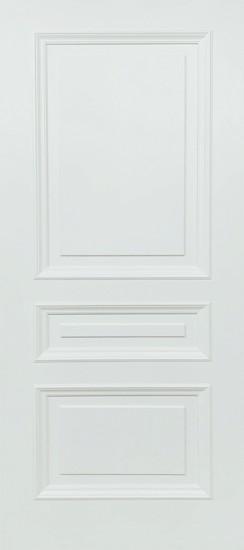 Межкомнатная дверь ДП DIM Enamel B-3 Белый акрил