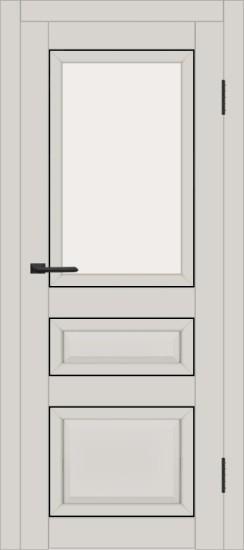 Межкомнатная дверь с экошпоном ДП DIM I-23 Silk Matt BM Сатинато Белый