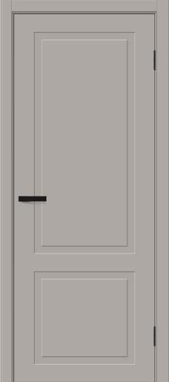 Межкомнатная дверь с покрытием винил Граффити-12 Grey Pro