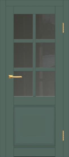 Межкомнатная дверь с экошпоном ДП DIM I-15 Seagrass Matt Сатинато Графит