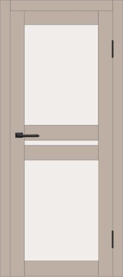 Межкомнатная дверь с экошпоном ДП DIM I-7 Dune Matt Сатинато Белый