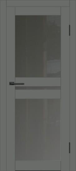 Межкомнатная дверь с экошпоном ДП DIM I-7 Graphite Matt Сатинато Графит