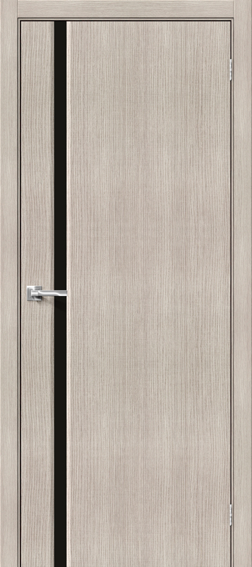 Межкомнатная дверь Hard Flex Мода-11 Black Line  Cappuccino
