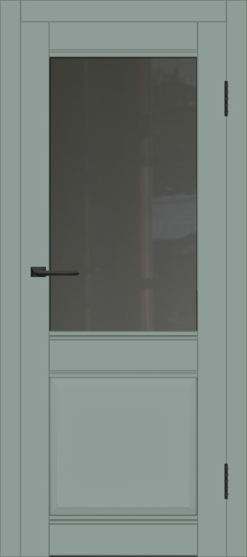 Межкомнатная дверь с экошпоном ДП DIM I-11 Gloomy sky Matt Сатинато Графит