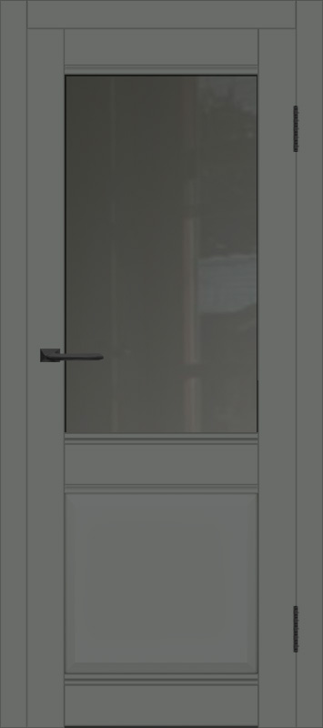 Межкомнатная дверь с экошпоном ДП DIM I-11 Graphite Matt Сатинато Графит