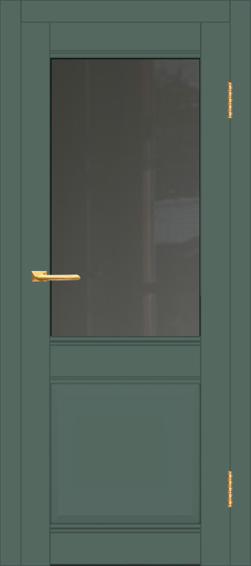 Межкомнатная дверь с экошпоном ДП DIM I-11 Seagrass Matt Сатинато Графит