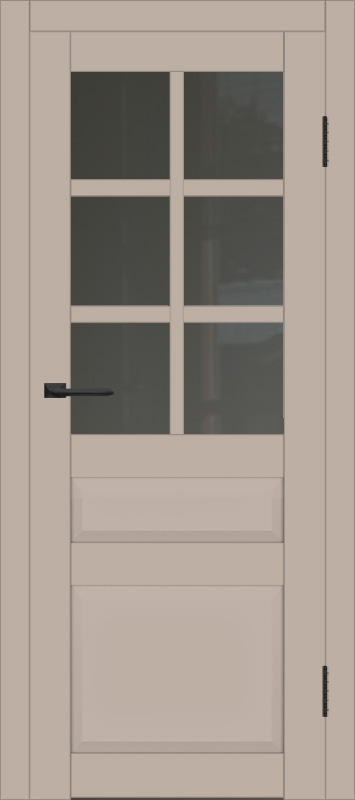 Межкомнатная дверь с экошпоном ДП DIM I-12 Dune Matt Сатинато Графит