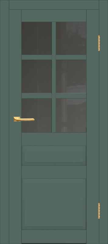 Межкомнатная дверь с экошпоном ДП DIM I-12 Seagrass Matt Сатинато Графит