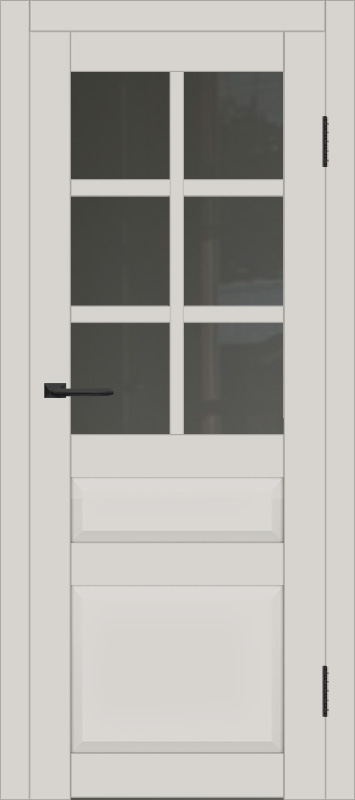 Межкомнатная дверь с экошпоном ДП DIM I-12 Silk Matt Сатинато Графит