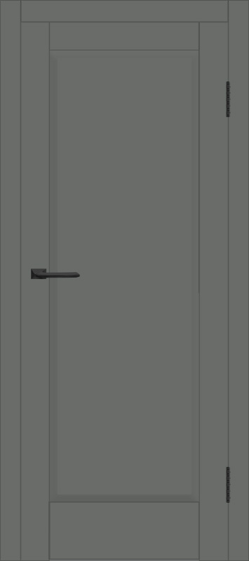 Межкомнатная дверь с экошпоном ДП DIM I-14.1 Graphite Matt