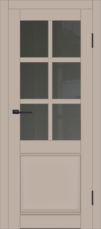 Межкомнатная дверь с экошпоном ДП DIM I-15 Dune Matt Сатинато Графит