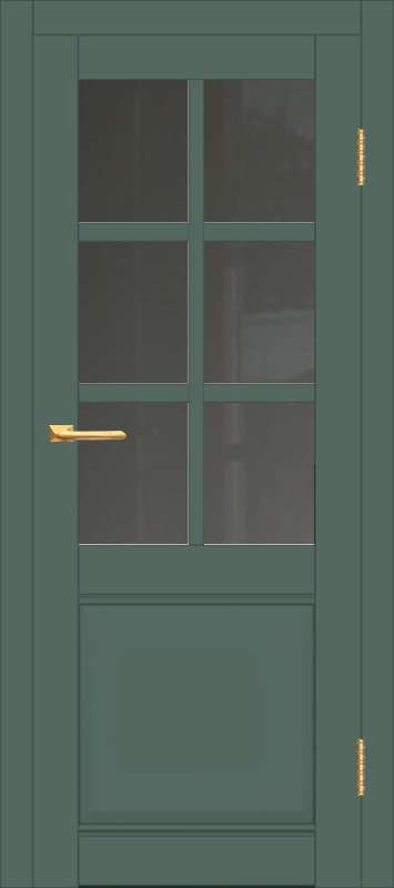 Межкомнатная дверь с экошпоном ДП DIM I-15 Seagrass Matt Сатинато Графит