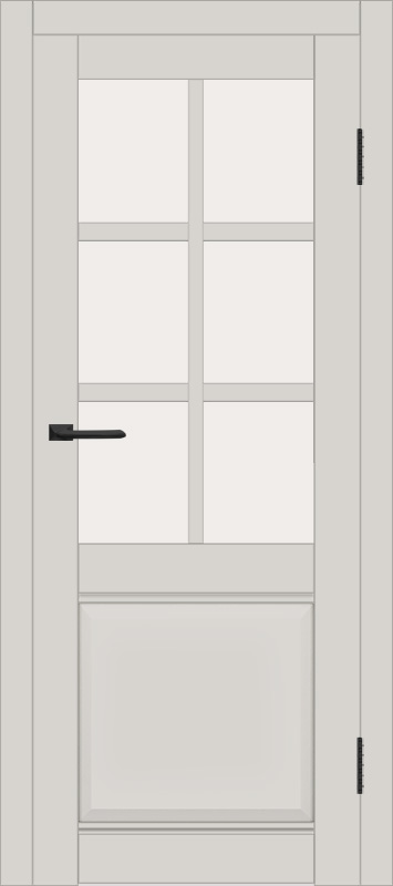 Межкомнатная дверь с экошпоном ДП DIM I-15 Silk Matt Сатинато Белый