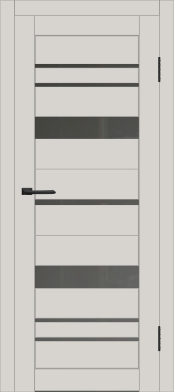 Межкомнатная дверь с экошпоном ДП DIM I-16 Silk Matt Сатинато Графит