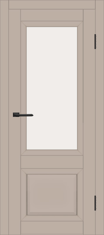 Межкомнатная дверь с экошпоном ДП DIM I-21 Dune Matt Сатинато Белый