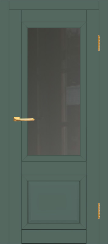 Межкомнатная дверь с экошпоном ДП DIM I-21 Seagrass Matt Сатинато Графит