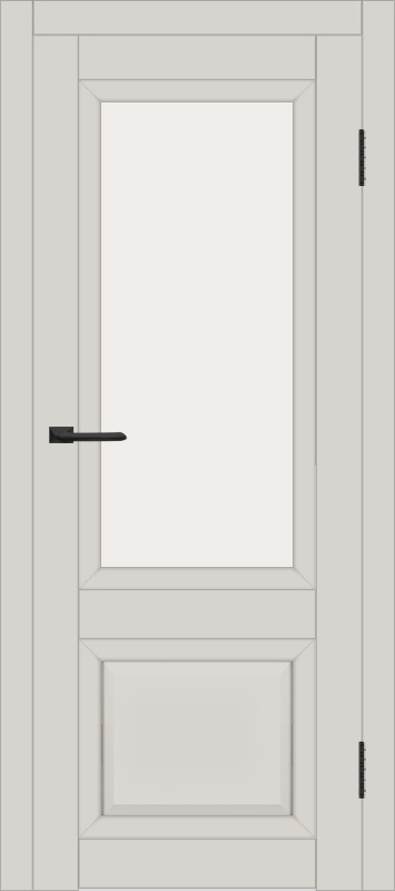 Межкомнатная дверь с экошпоном ДП DIM I-21 Silk Matt Сатинато Белый