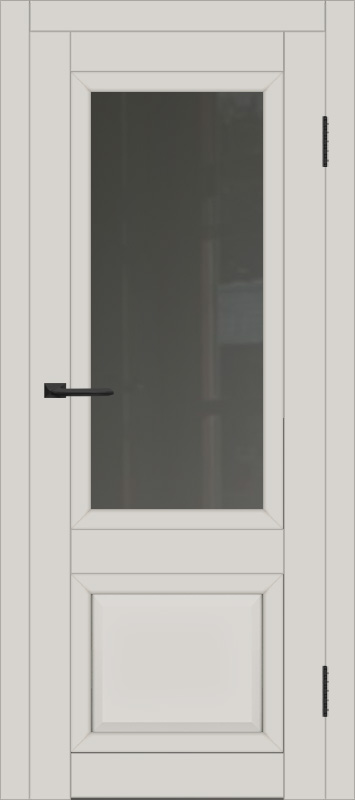 Межкомнатная дверь с экошпоном ДП DIM I-21 Silk Matt Сатинато Графит