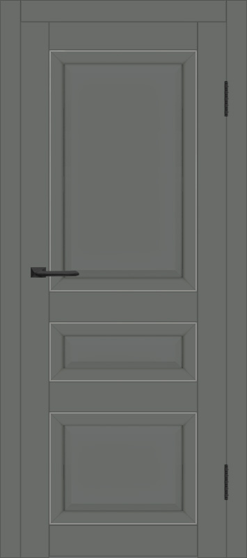 Межкомнатная дверь с экошпоном ДП DIM I-22 Graphite Matt GM