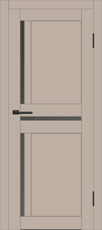 Межкомнатная дверь с экошпоном ДП DIM I-5.1 Dune Matt Сатинато Графит