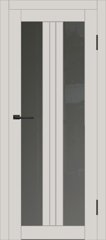 Межкомнатная дверь с экошпоном ДП DIM I-6 Silk Matt Сатинато Графит