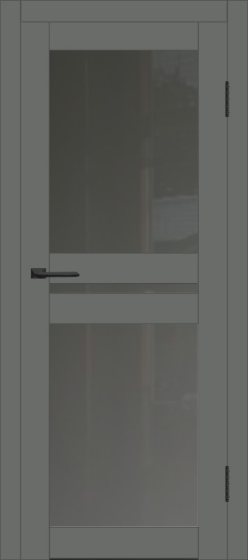 Межкомнатная дверь с экошпоном ДП DIM I-7 Graphite Matt Сатинато Графит