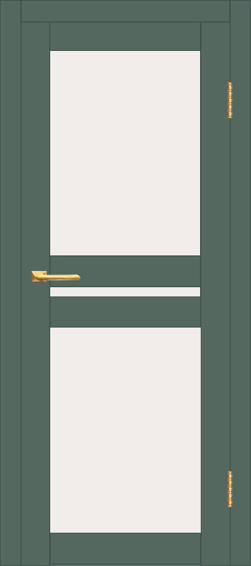 Межкомнатная дверь с экошпоном ДП DIM I-7 Seagrass Matt Сатинато Белый