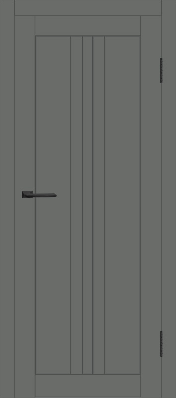 Межкомнатная дверь с экошпоном ДП DIM I-8 Graphite Matt