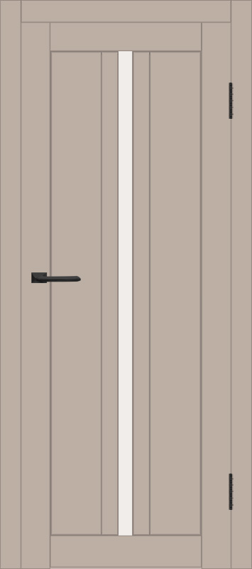 Межкомнатная дверь с экошпоном ДП DIM I-9 Dune Matt Сатинато Белый