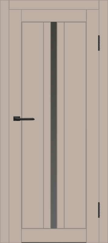 Межкомнатная дверь с экошпоном ДП DIM I-9 Dune Matt Сатинато Графит