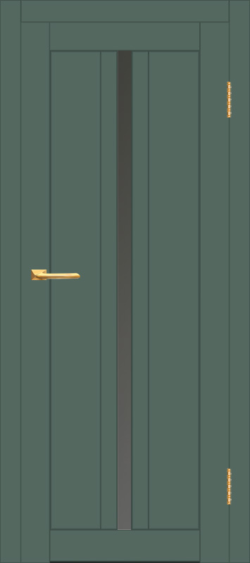 Межкомнатная дверь с экошпоном ДП DIM I-9 Seagrass Matt Сатинато Графит