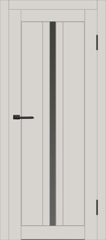 Межкомнатная дверь с экошпоном ДП DIM I-9 Silk Matt Сатинато Графит