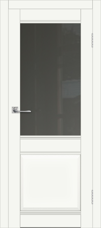 Межкомнатная дверь с экошпоном ДП DIM I-11 Crystal Matt Сатинато Графит