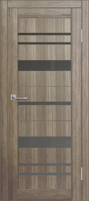 Межкомнатная дверь с экошпоном ДП DIM I-16 Taupe Wood Сатинато Графит