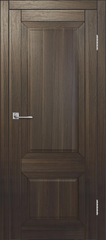 Межкомнатная дверь с экошпоном ДП DIM I-20 Choco Wood