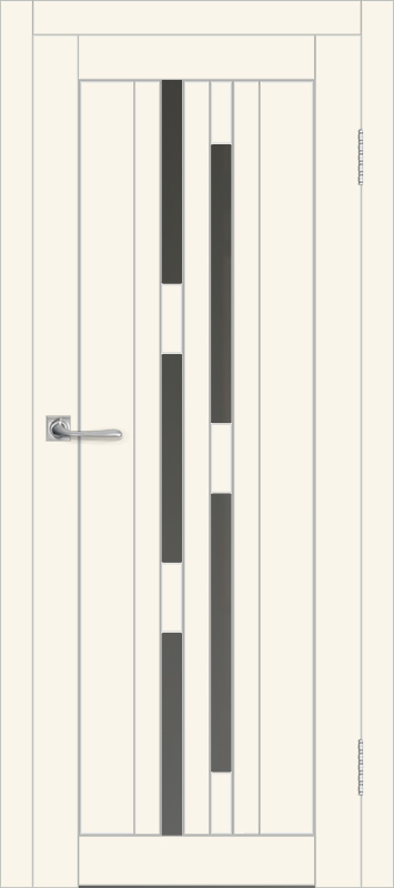 Межкомнатная дверь с экошпоном ДП DIM I-4 Angel Matt Сатинато Графит