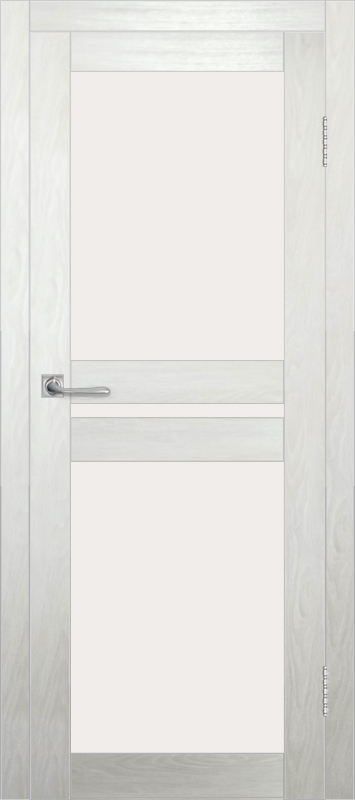 Межкомнатная дверь с экошпоном ДП DIM I-7 Blond Wood Сатинато Белый