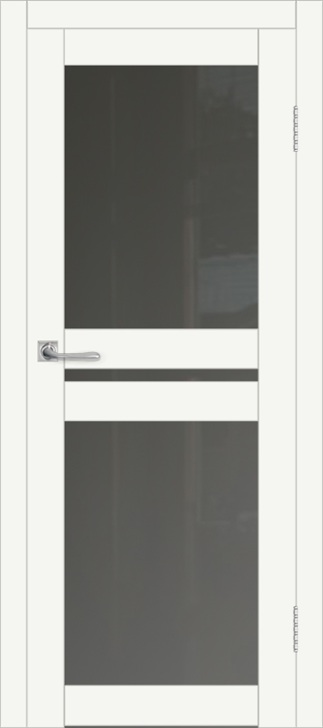 Межкомнатная дверь с экошпоном ДП DIM I-7 Crystal Matt Сатинато Графит
