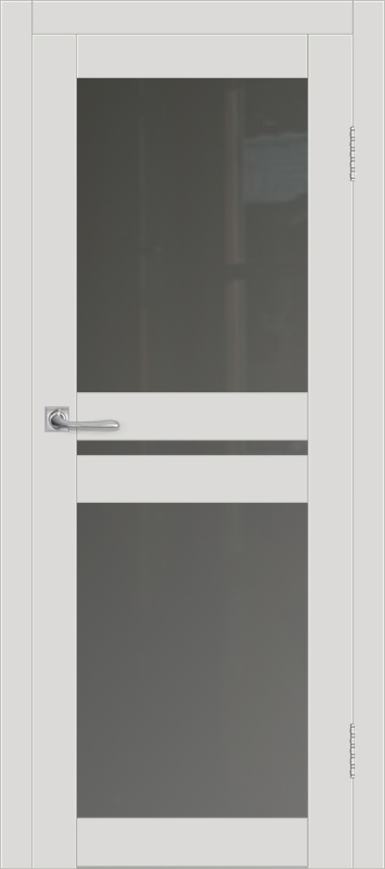 Межкомнатная дверь с экошпоном ДП DIM I-7 Smoky Matt Сатинато Графит