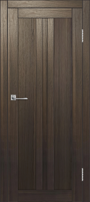 Межкомнатная дверь с экошпоном ДП DIM I-8 Choco Wood