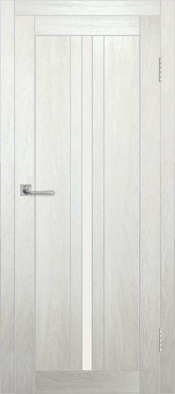 Межкомнатная дверь с экошпоном ДП DIM I-9 Blond Wood Сатинато Белый