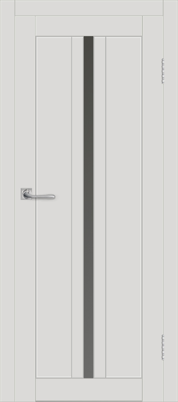 Межкомнатная дверь с экошпоном ДП DIM I-9 Smoky Matt Сатинато Графит