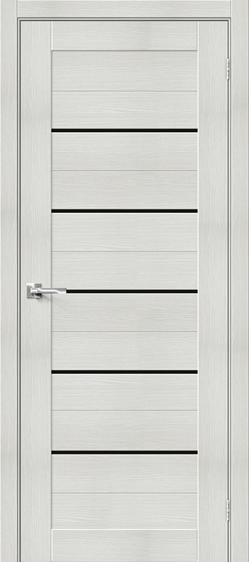 Межкомнатная дверь с экошпоном Порта-22 BS Bianco Veralinga