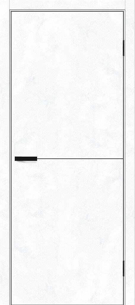 Межкомнатная дверь с экошпоном Браво-0.21.П Snow Art