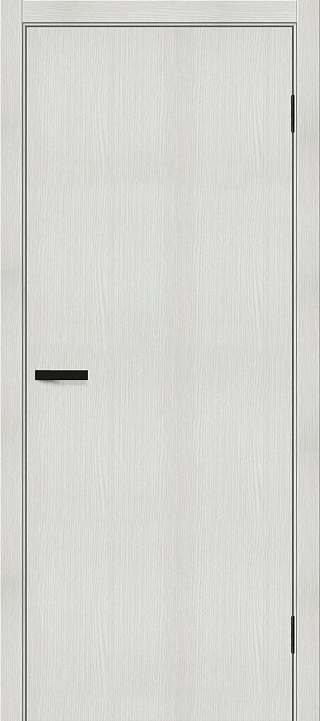 Межкомнатная дверь с экошпоном Браво-0 Bianco Melinga