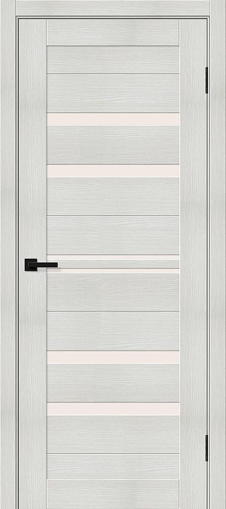 Межкомнатная дверь с экошпоном Браво-30 Bianco Melinga / Magic Fog