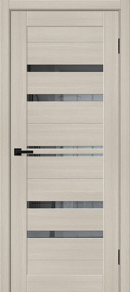 Межкомнатная дверь с экошпоном Браво-30 Cream Melinga / Mirox Grey