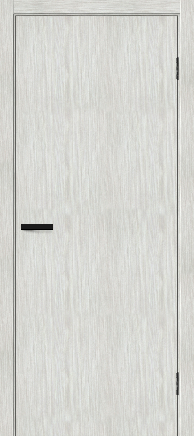 Межкомнатная дверь с экошпоном Браво-0 Bianco Veralinga
